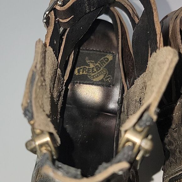 Freebird By Steven Dahlia Leather Women's Ankle Boots - Picture 9 of 12